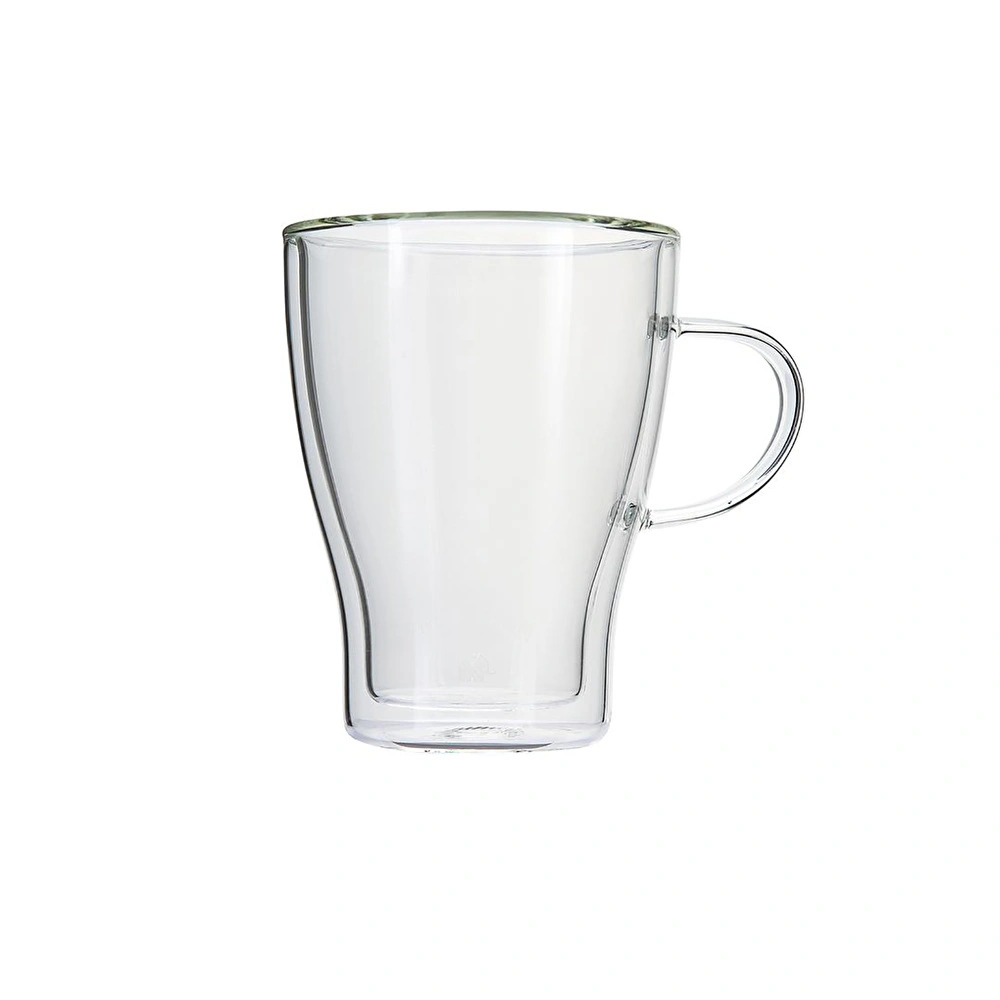 Jumbo Glory Double Wall 2'li Çift Cidarlı Kulplu Bardak 330 ml görseli 3