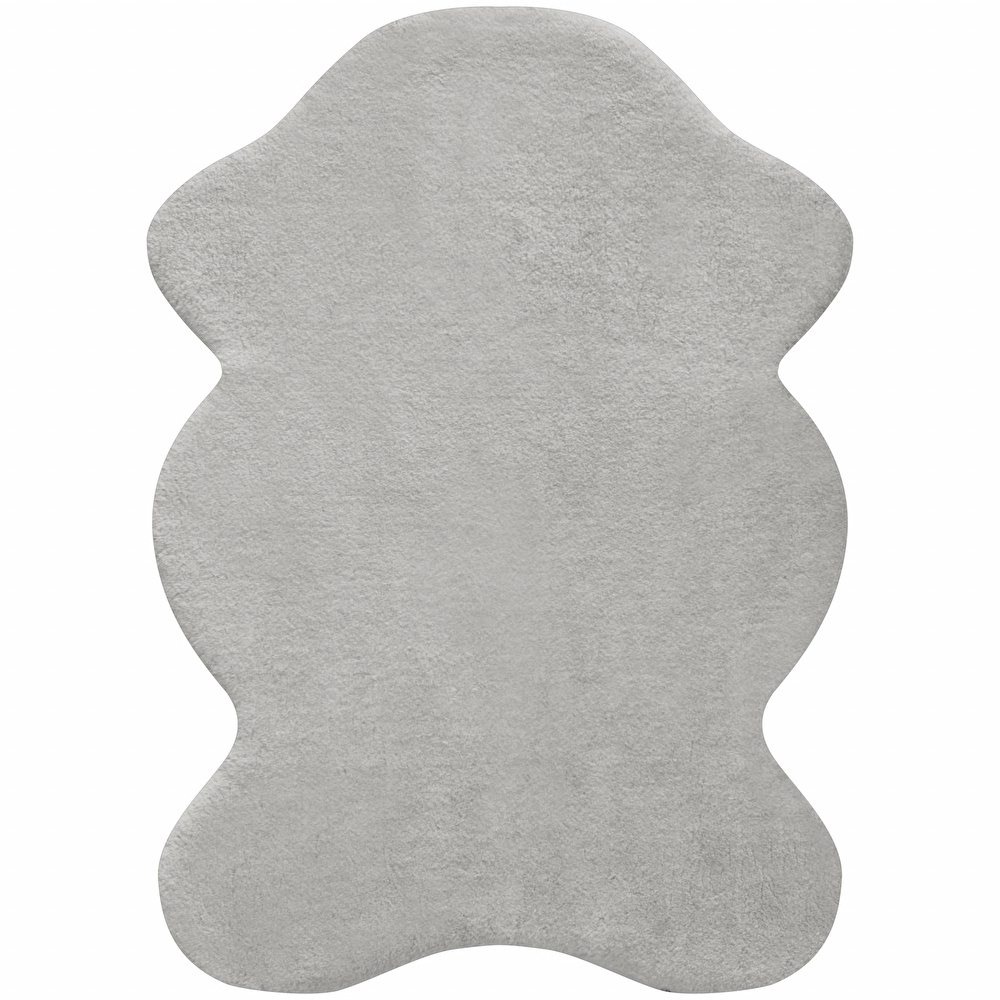 Kaşmir Halı 7/24 Cosy Elegance Açık Gri 100x140 cm görseli 1