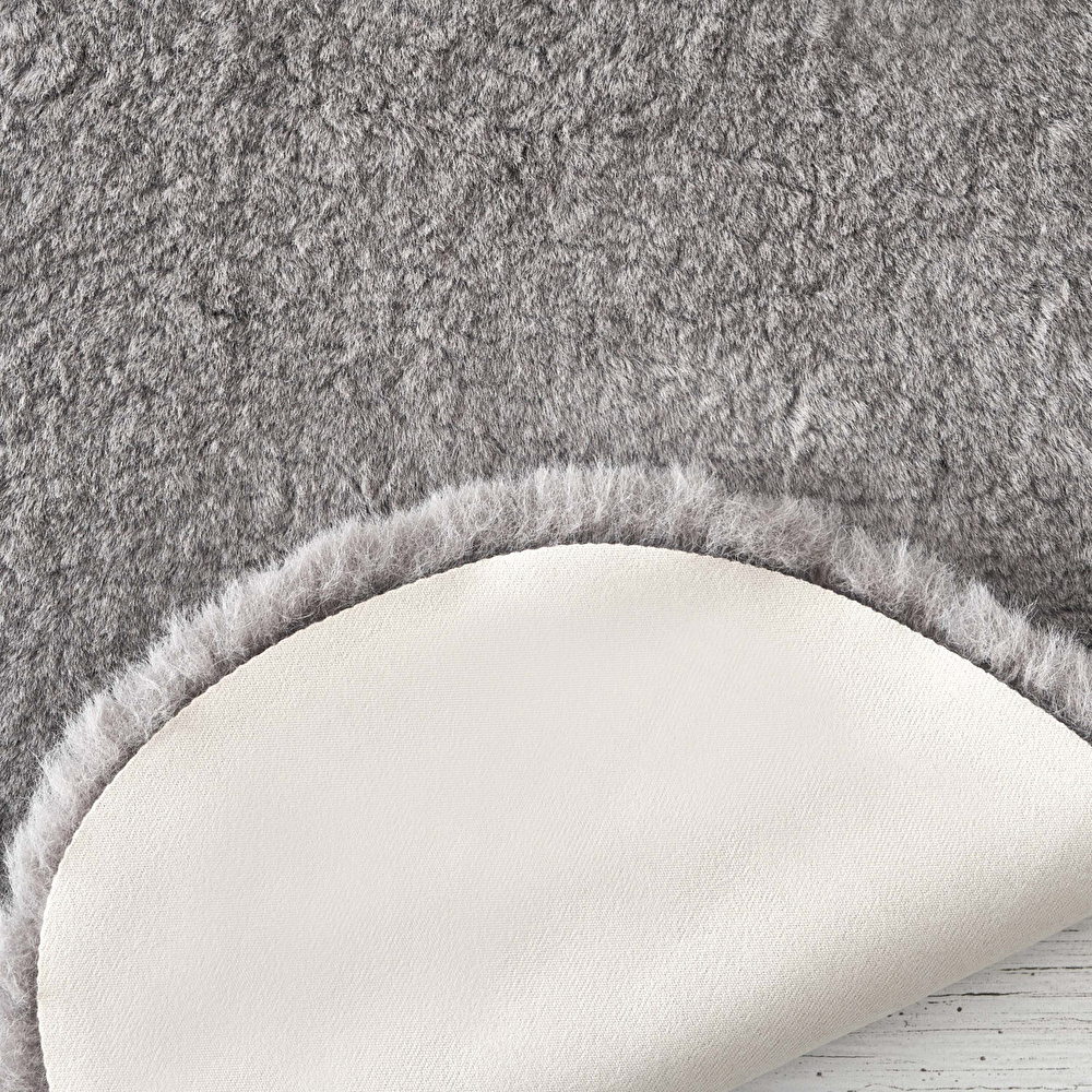 Kaşmir Halı 7/24 Cosy Elegance Koyu Gri 100x140 cm görseli 4
