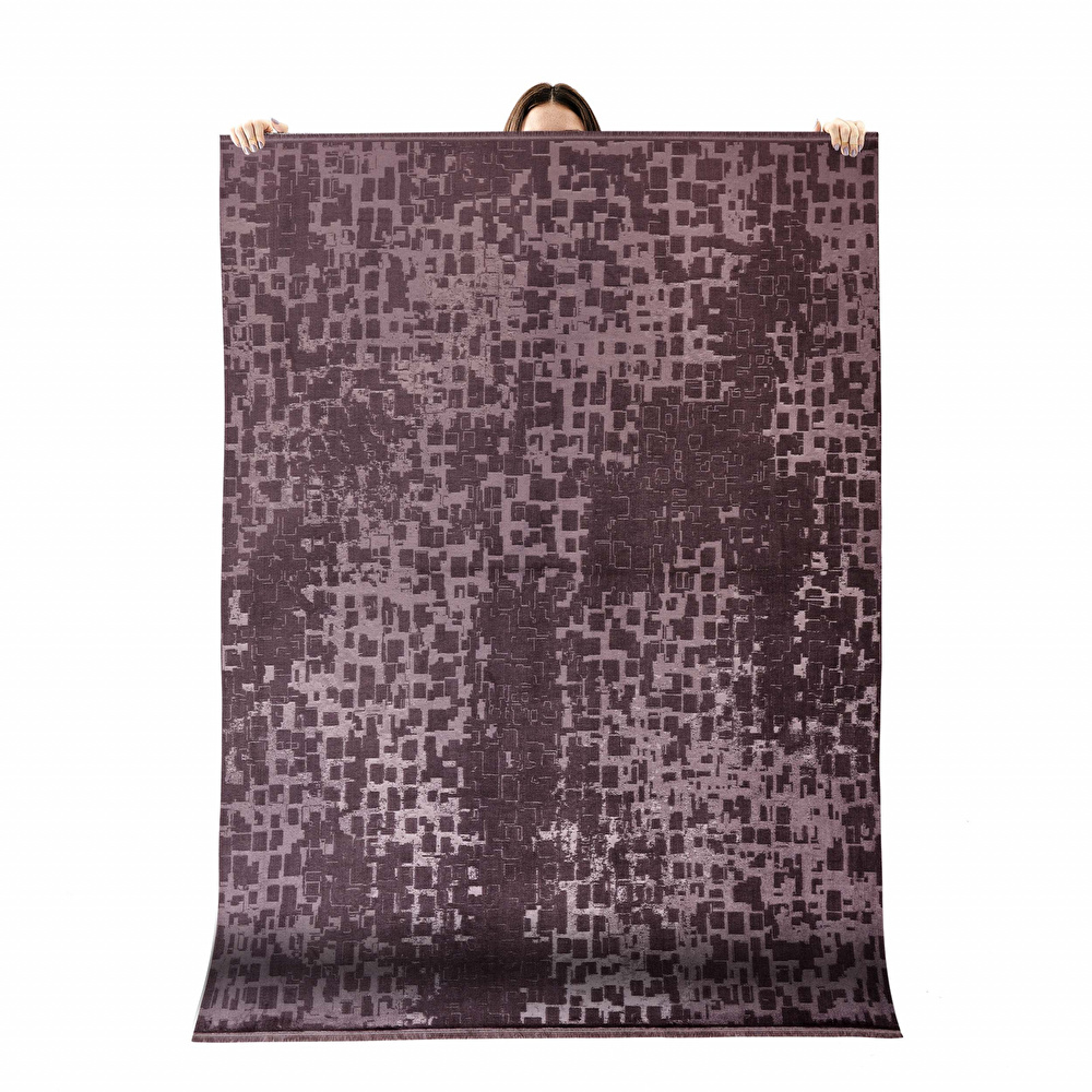 Kaşmir Halı Kadife Kuvars Violet 200x290 cm görseli 2