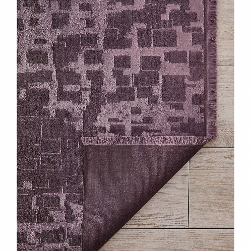 Kaşmir Halı Kadife Kuvars Violet 200x290 cm görseli 3