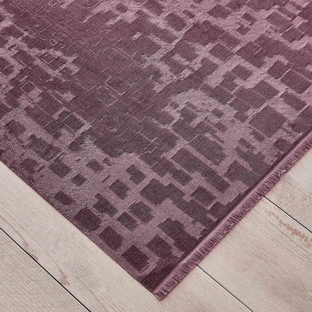 Kaşmir Halı Kadife Kuvars Violet 200x290 cm görseli 4