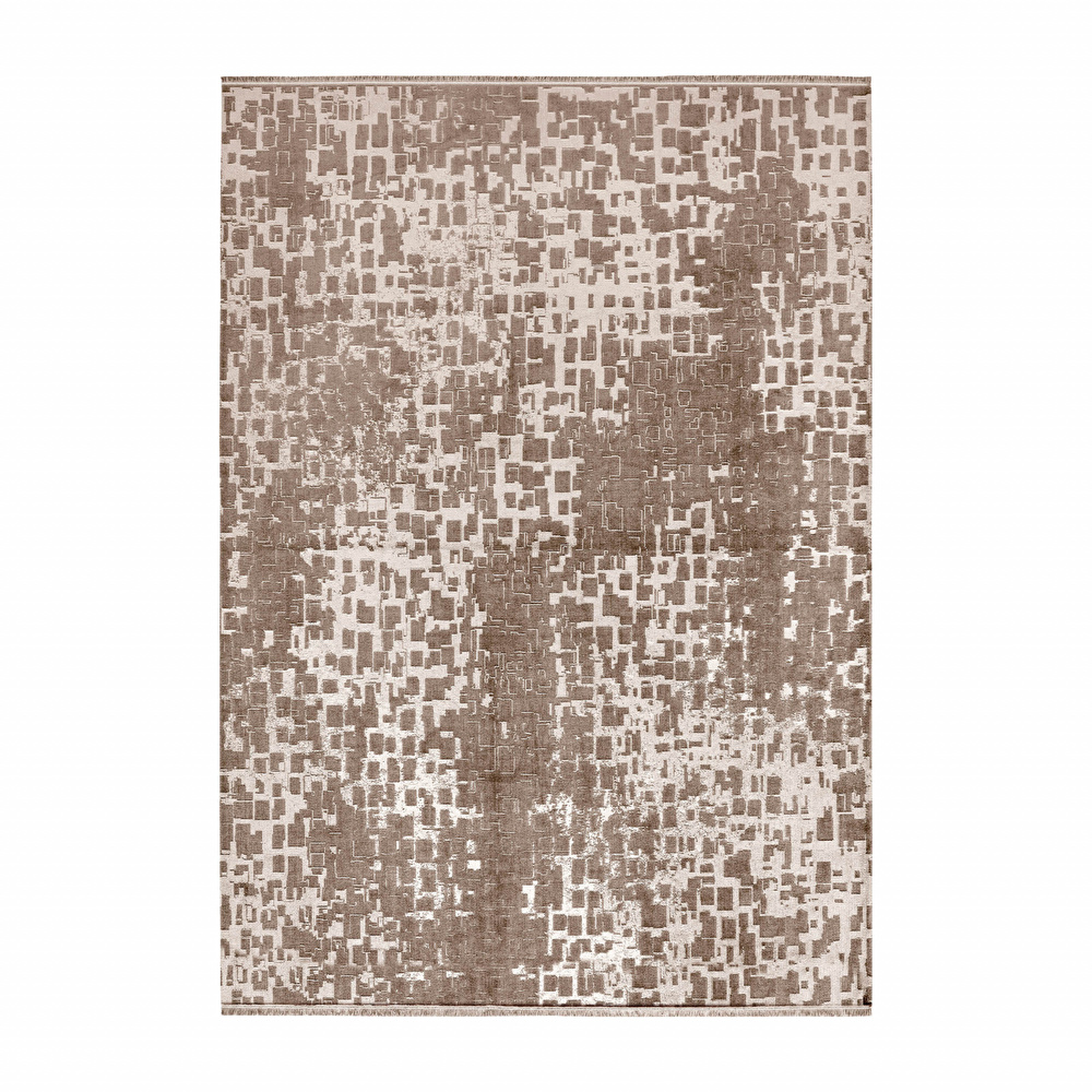 Kaşmir Halı Kadife Kuvars Vizon 120x180 cm görseli 2