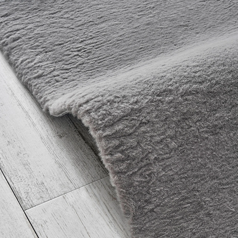 Kaşmir Halı 7/24 Cosy Elegance Koyu Gri 80x300 cm görseli 3