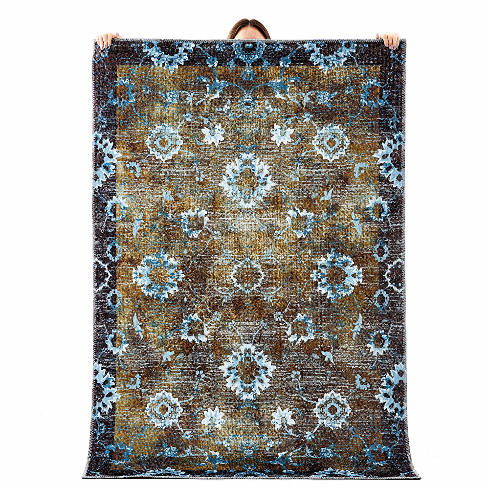 Kaşmir Halı Dekoratif Art Retro Sümela 180x280 cm görseli 1