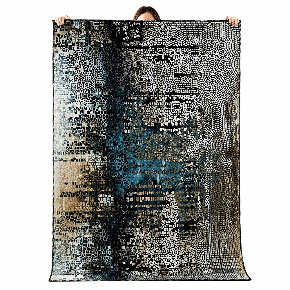 Kaşmir Halı Dekoratif Art Trend Caldera 180x280 cm görseli 1