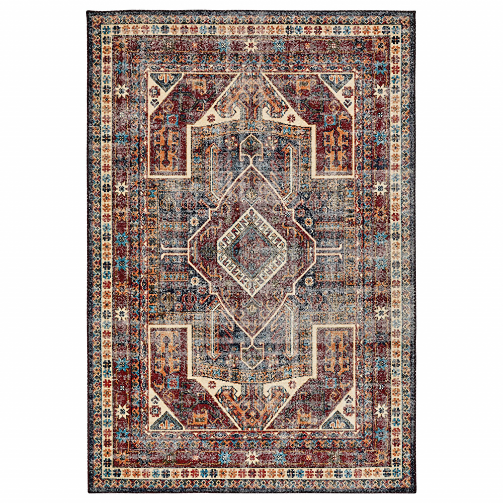Kaşmir Halı Dekoratif Art Türkmen İsfahan 160x230 cm görseli 3