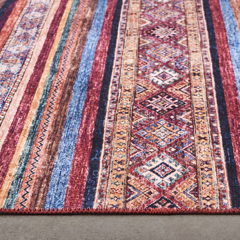 Kaşmir Halı Dekoratif Art Türkmen Turpan 180x280 cm görseli 4