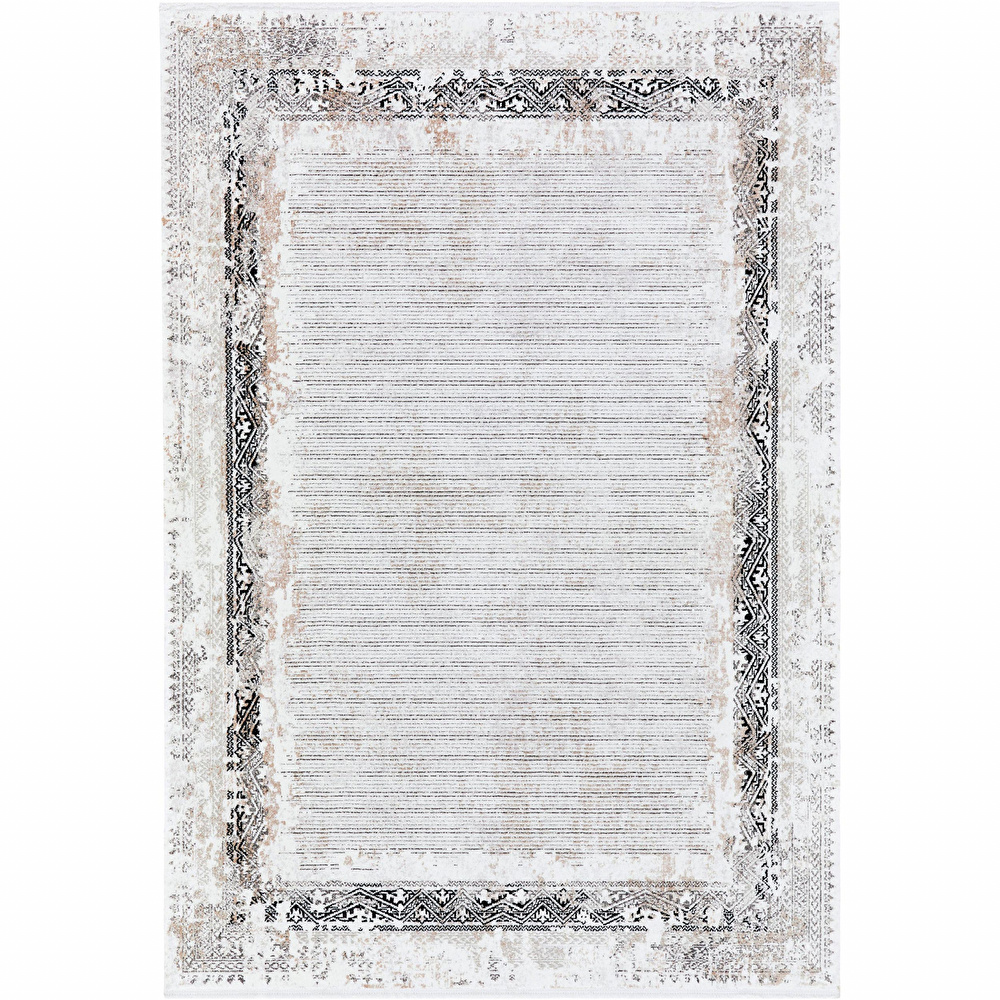 Kaşmir Halı Viskon Elegance Silver 80x300 cm görseli 2