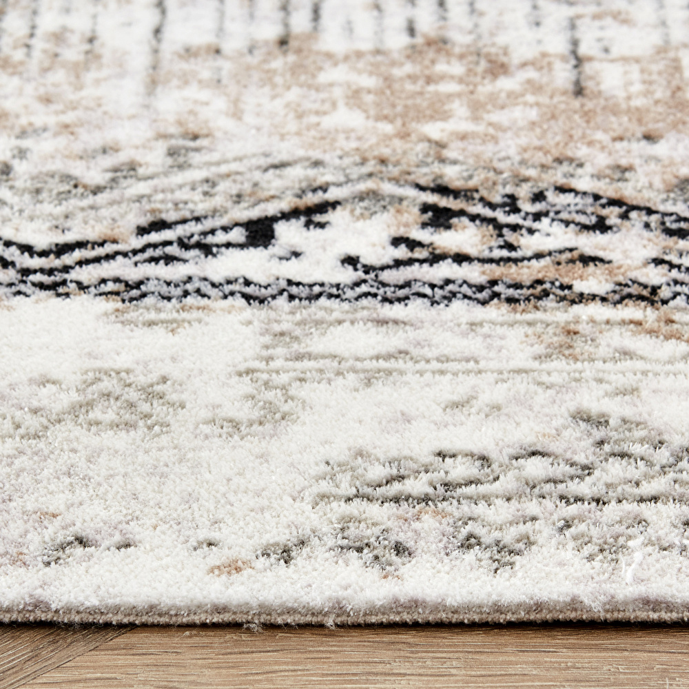 Kaşmir Halı Viskon Elegance Silver 80x300 cm görseli 6