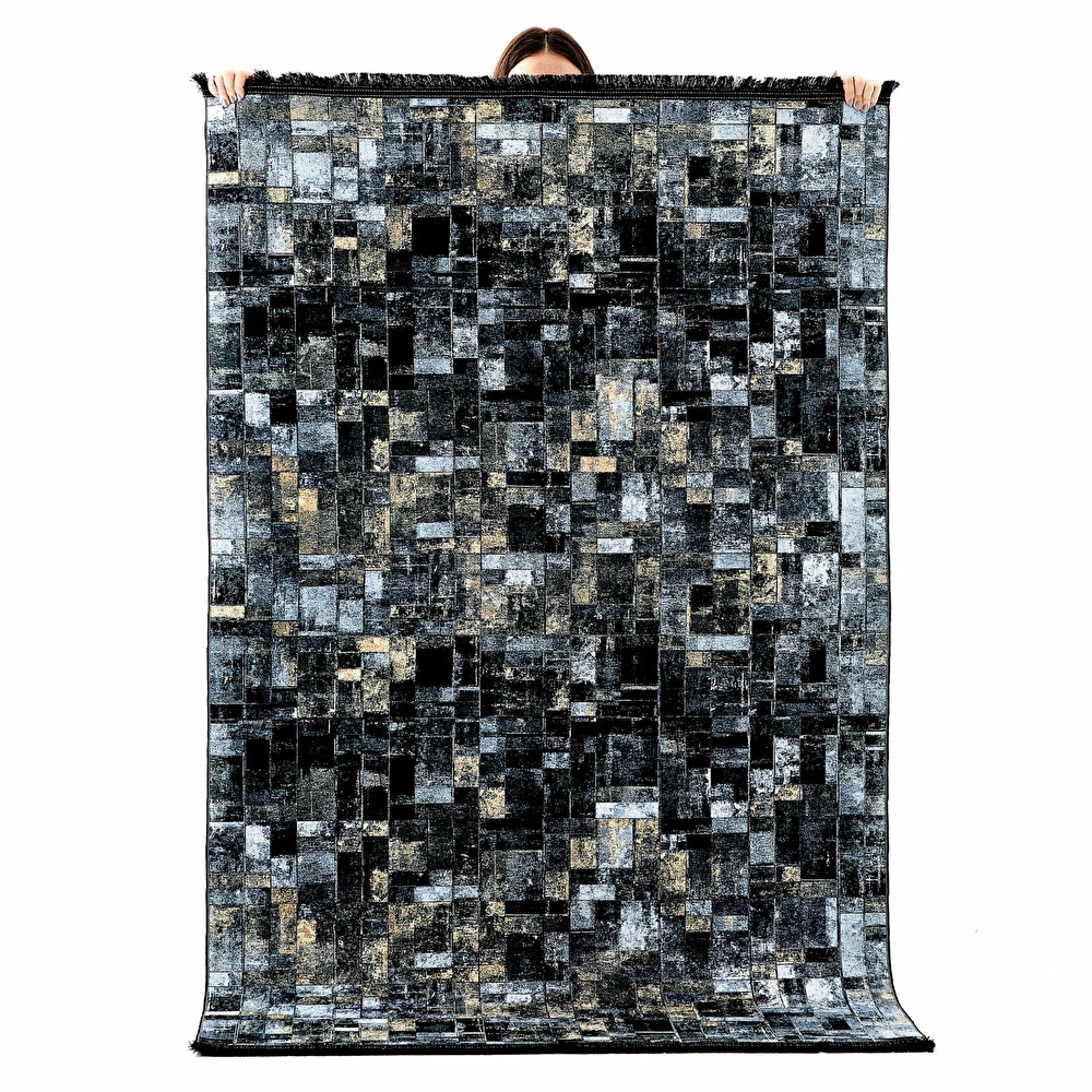 Kaşmir Halı Dekoratif Art Trend Stone 160x230 cm görseli 1