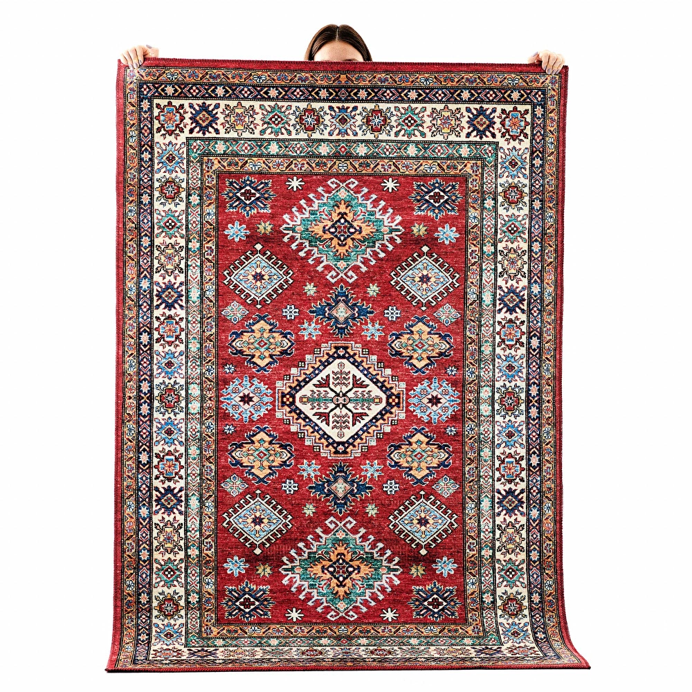 Kaşmir Halı Dekoratif Art Türkmen Taşkent 120x180 cm görseli 1