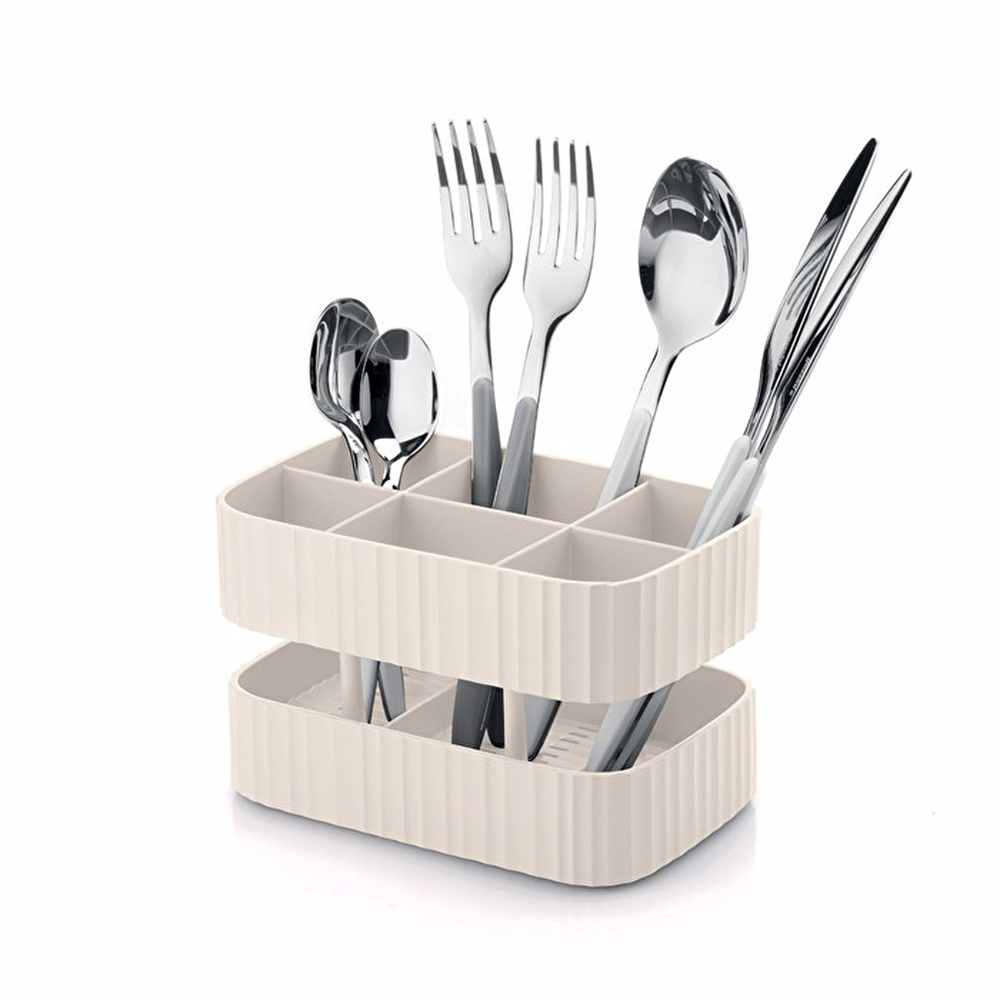 Guzzini 6'lı Kaşıklık Açık Krem görseli 1