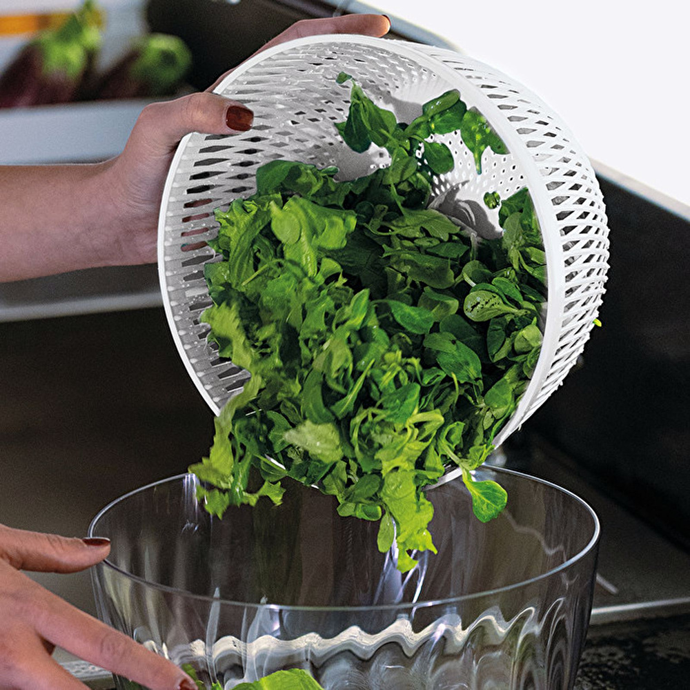Guzzini Design Salata Kurutucusu Beyaz görseli 3