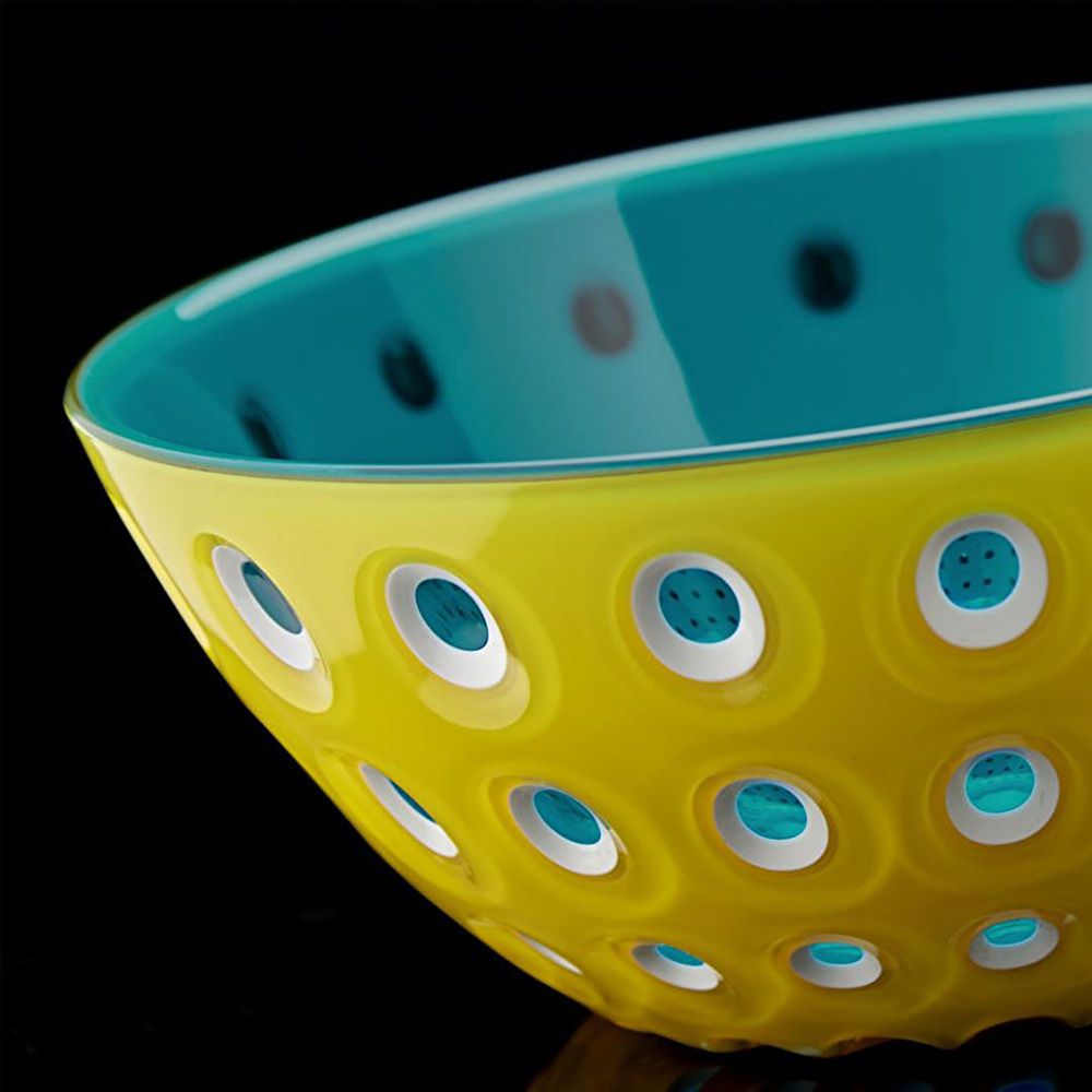 Guzzini Le Murrine Kase Sarı-Yeşil görseli 4