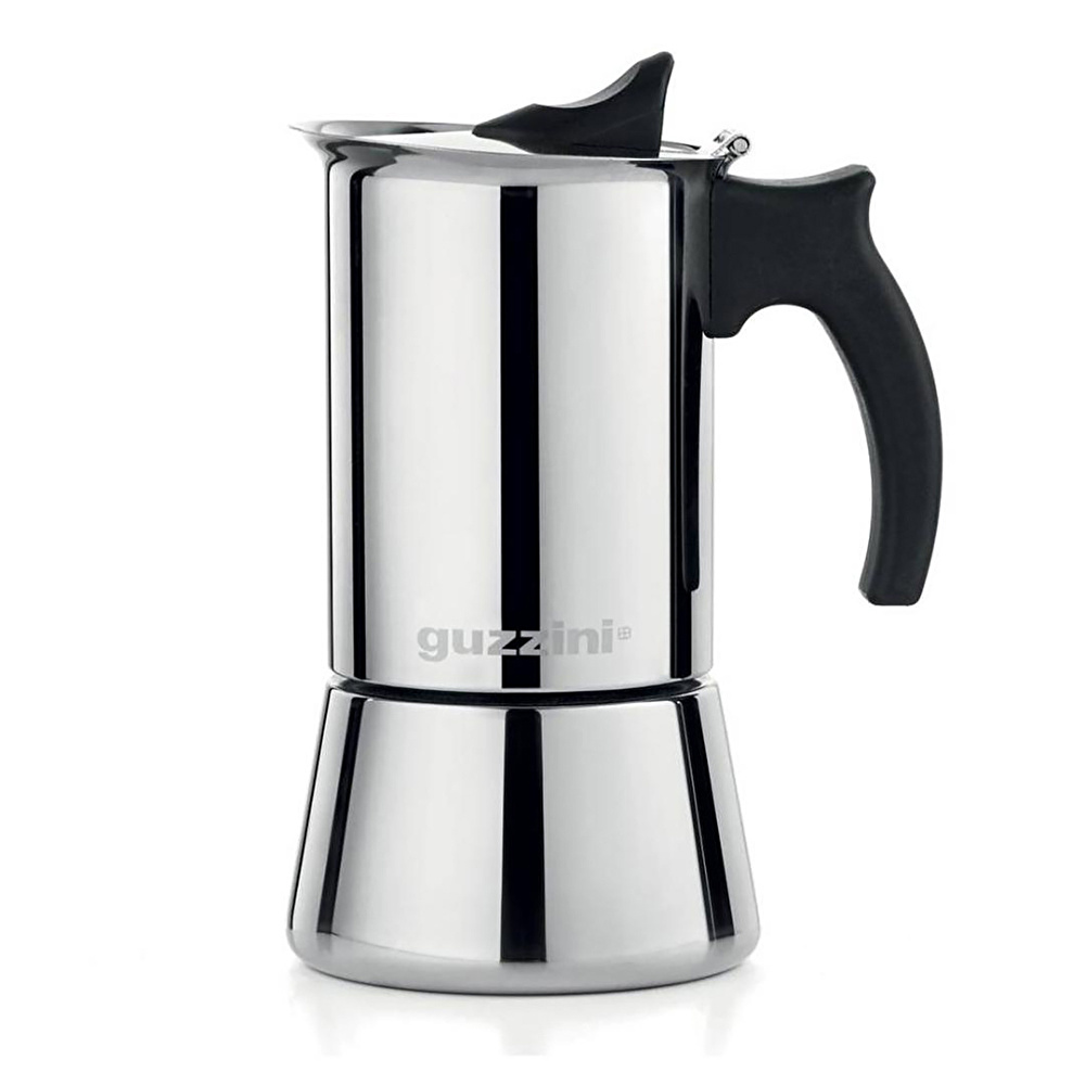 Guzzini Tazze 6 Inox Demlik Moka Potu görseli 1