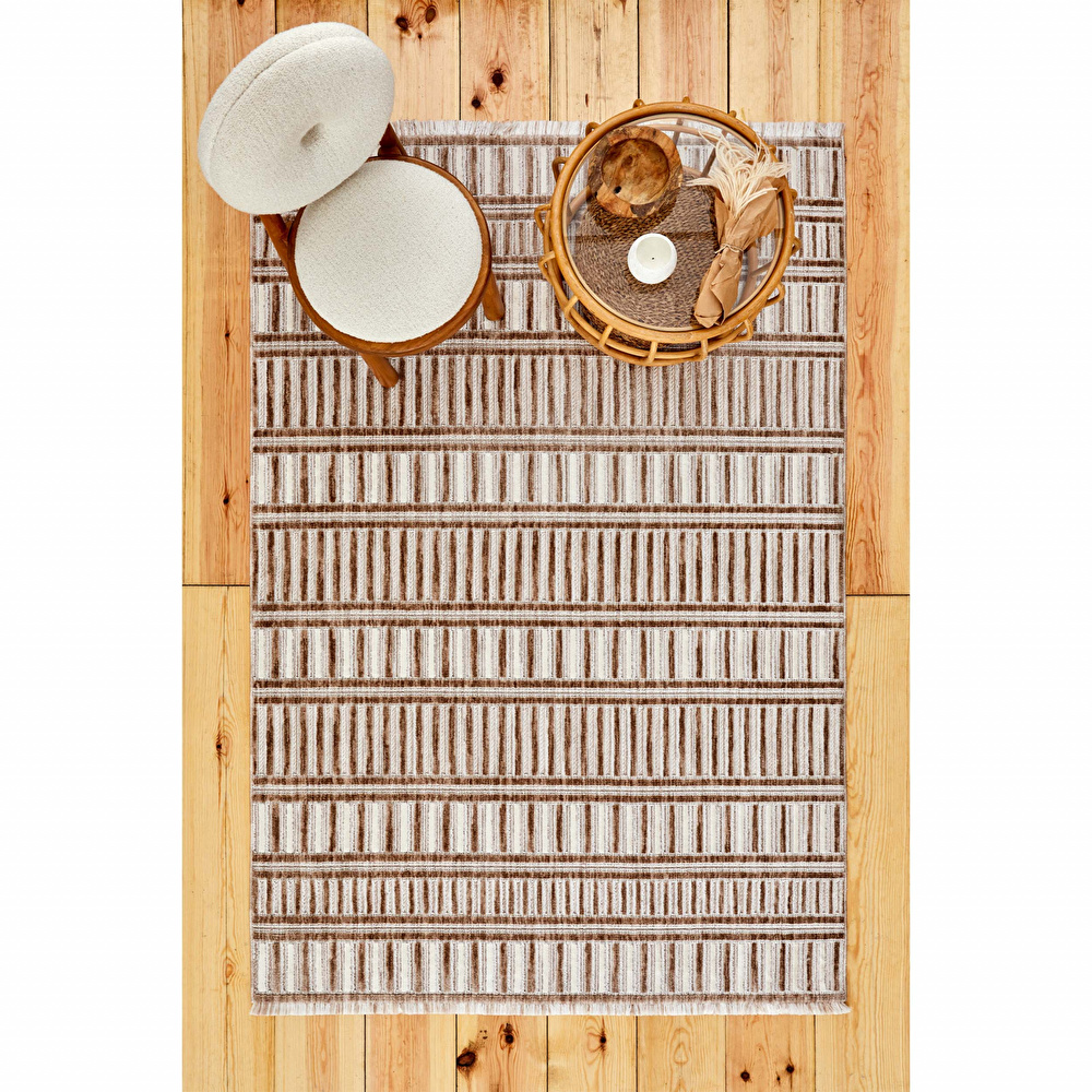Kaşmir Halı 7/24 İskandinav Premium Orka 200x290 cm görseli 1