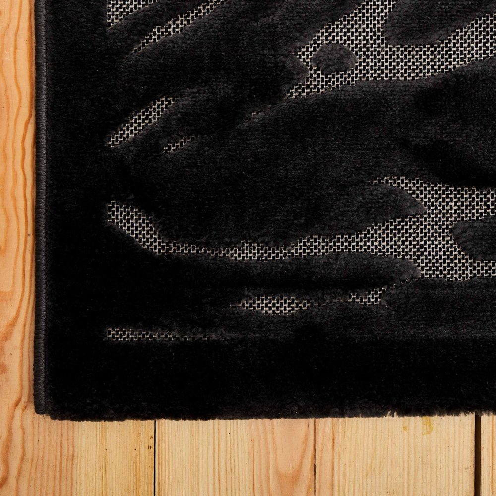 Kaşmir Halı 7/24 İskandinav Storm 80x150 cm görseli 4