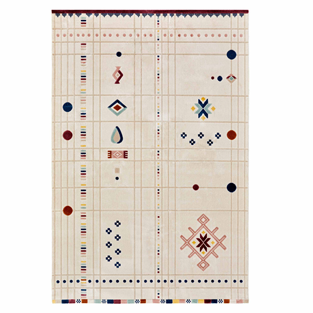 Kaşmir Halı Akrilik Playful Harmony 200x290 cm görseli 8