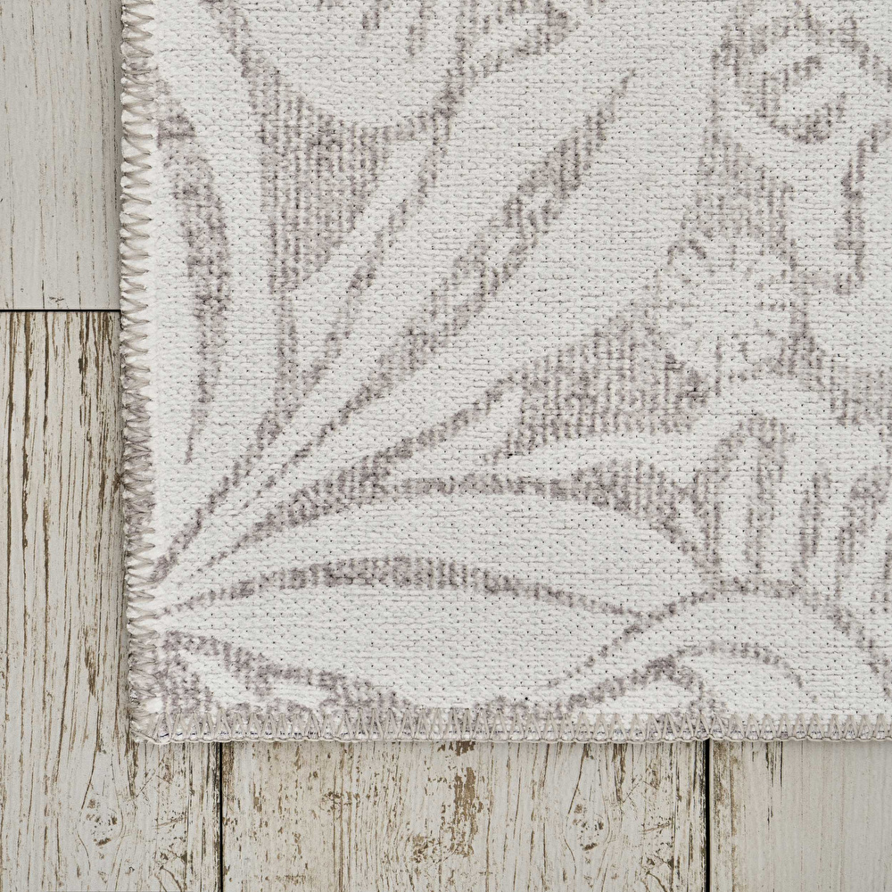 Kaşmir Halı Dekoratif Art Trend Floral Çift Taraflı 160x230 cm görseli 4