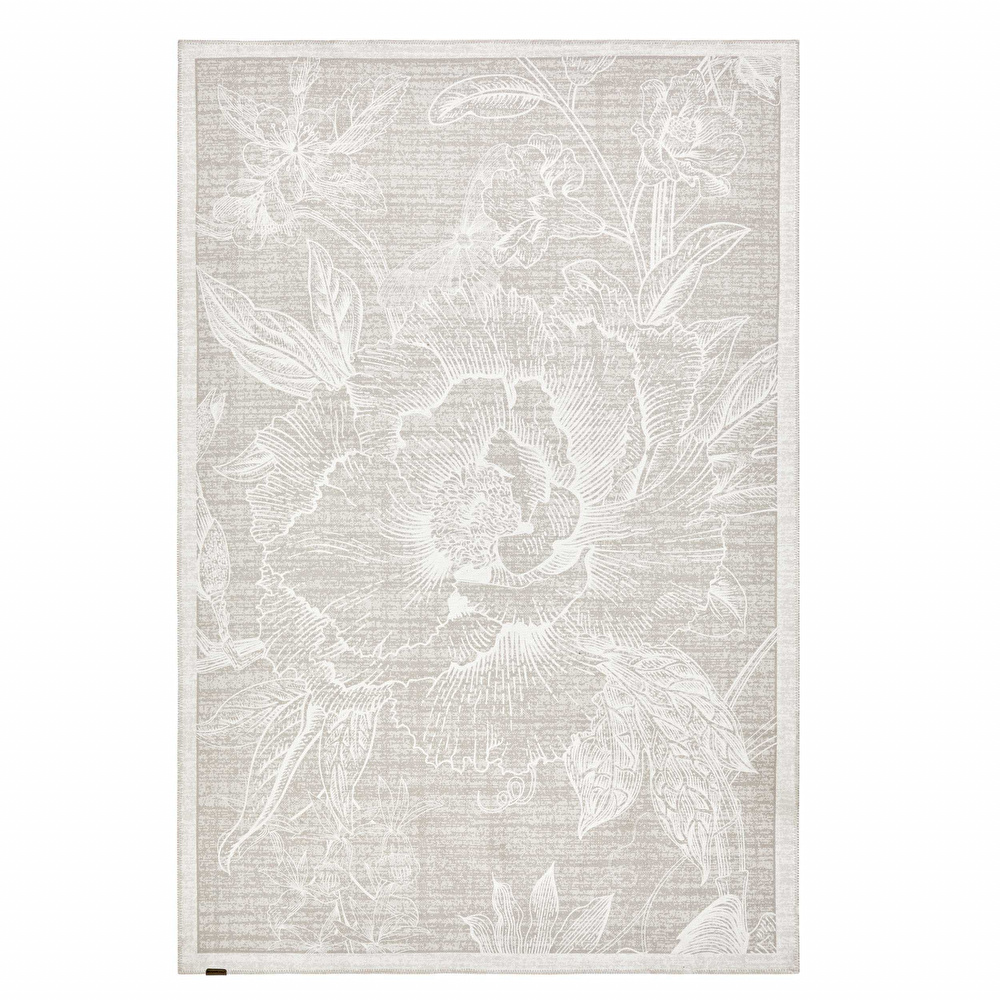  Kaşmir Halı Dekoratif Art Trend Kamelya Çift Taraflı 80x150 cm görseli 3