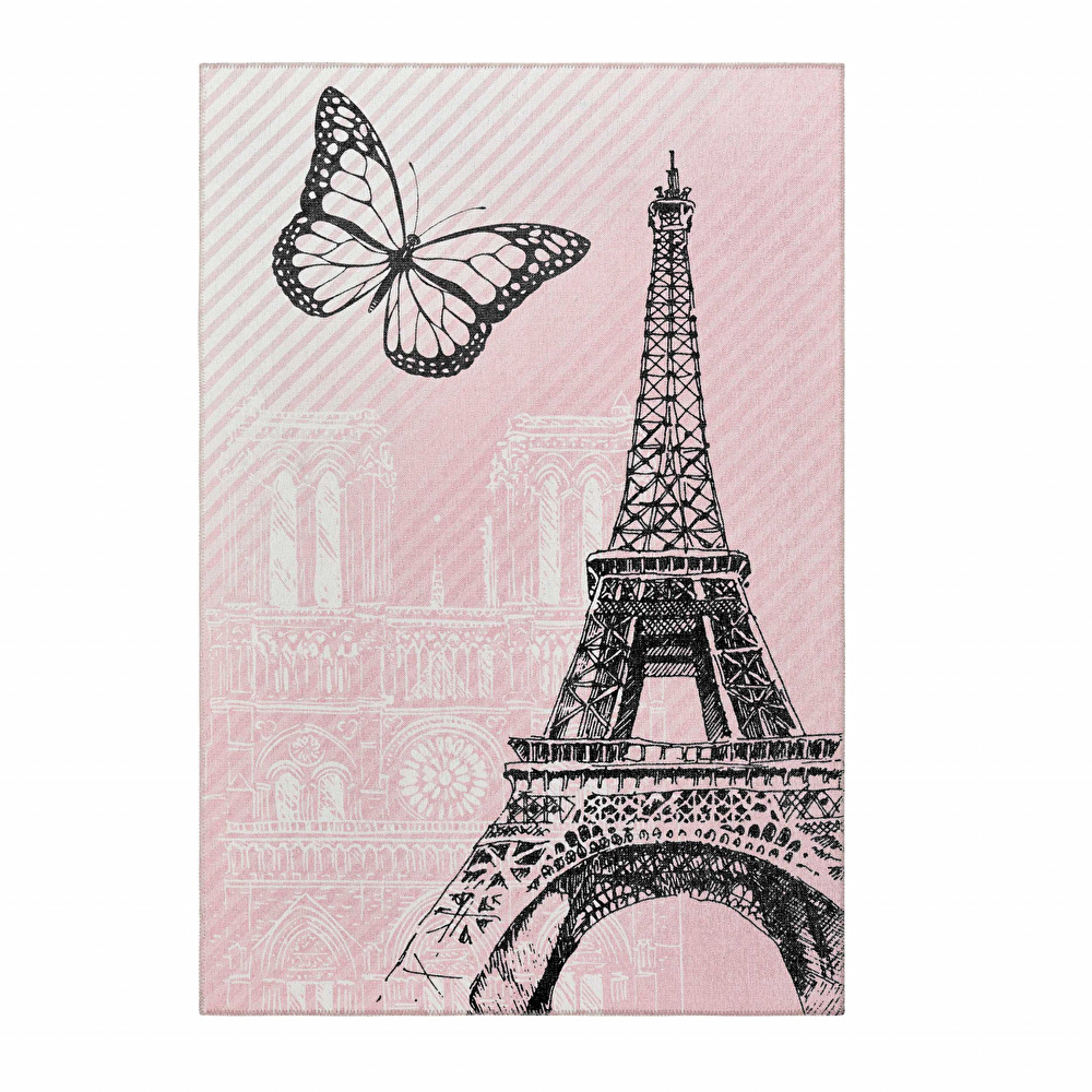 Kaşmir Halı Dekoratif Art Çocuk/Genç Eiffel 120x180 cm görseli 2
