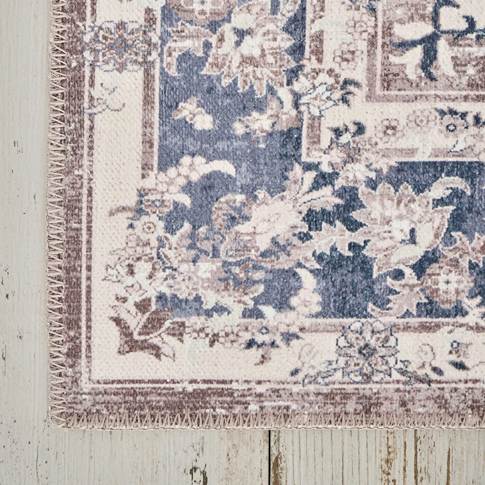 Kaşmir Halı Dekoratif Art Retro Seher 80x300 cm görseli 6