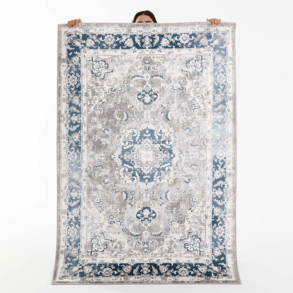 Kaşmir Halı Dekoratif Art Retro Seher 180x280 cm görseli 1