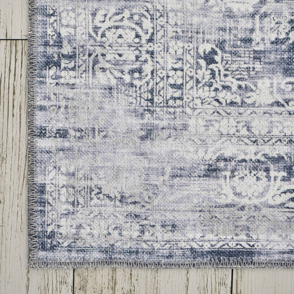 Kaşmir Halı Dekoratif Art Retro Gökçe 80x300 cm görseli 5