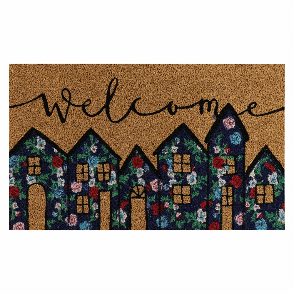 Kaşmir Halı Welcome Coco Paspas 44x71 cm görseli 2