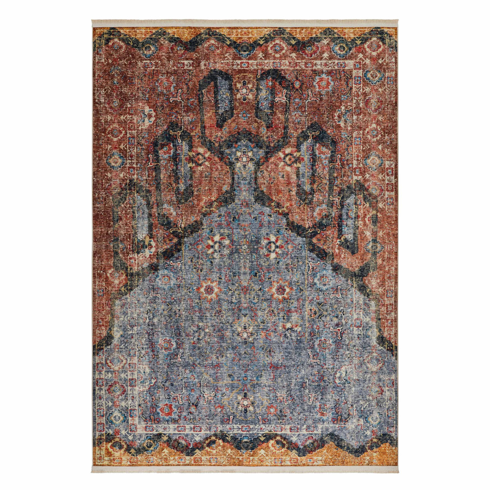 Kaşmir Halı Dekoratif Art Retro Ürgüp 80x150 cm görseli 7