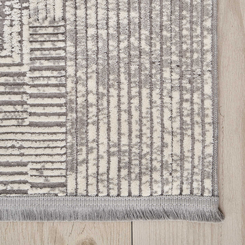 Kaşmir Halı Viskon Modern Arven 80x150 cm görseli 3
