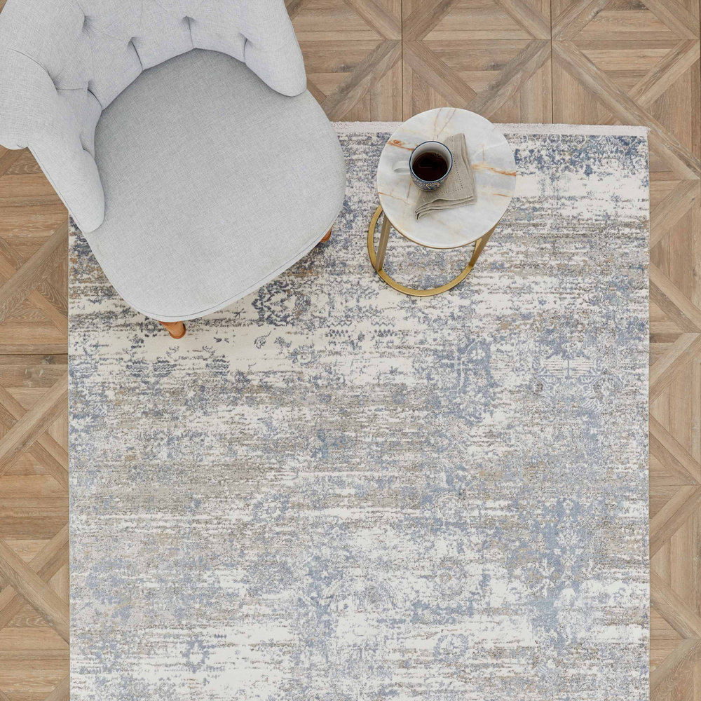 Kaşmir Halı Viskon Elegance Sapphire 200x290 cm görseli 1