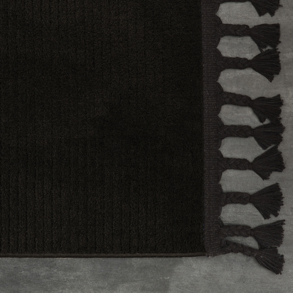 Kaşmir Halı 7/24 Dört Mevsim Black 80x300 cm görseli 4