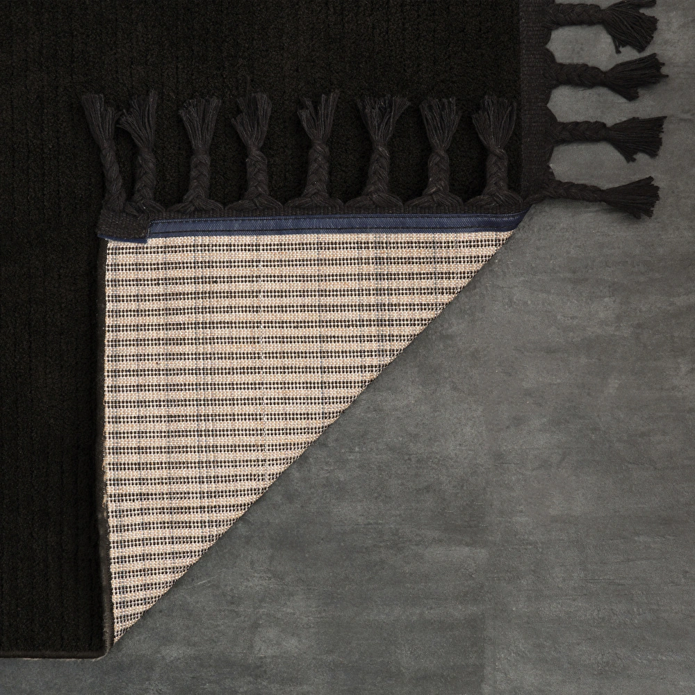 Kaşmir Halı 7/24 Dört Mevsim Black 160x230 cm görseli 6