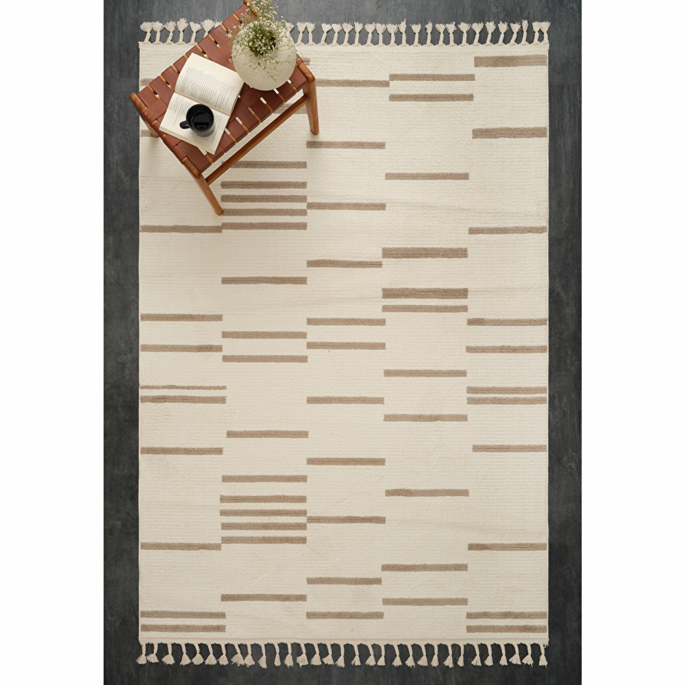 Kaşmir Halı 7/24 Dört Mevsim Cacao 120x180 cm görseli 2