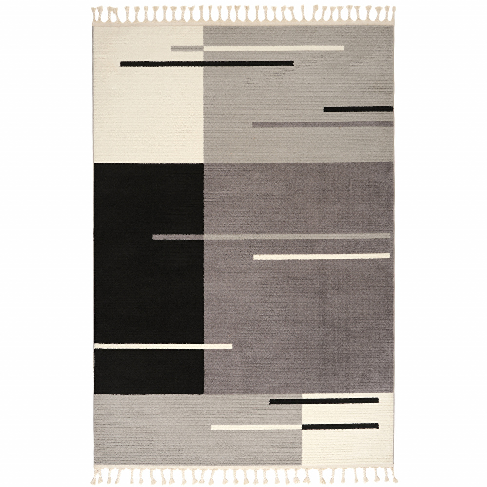 Kaşmir Halı 7/24 Dört Mevsim Gris 80x300 cm görseli 2