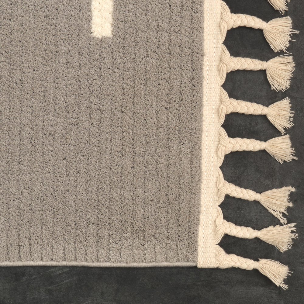 Kaşmir Halı 7/24 Dört Mevsim Gris 80x300 cm görseli 5