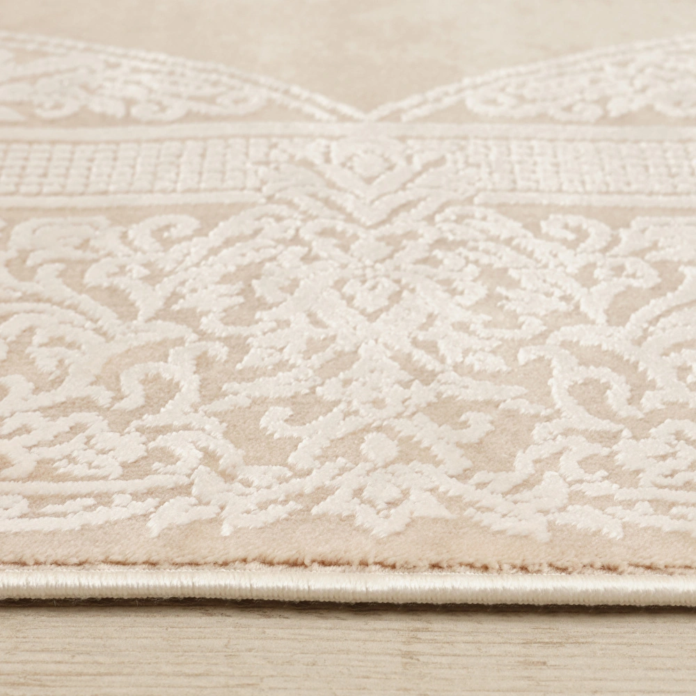 Kaşmir Halı Viskon Premium Alaz Bej 120x180 cm görseli 5