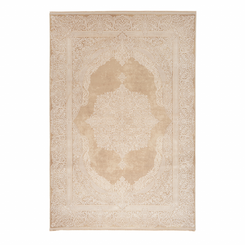 Kaşmir Halı Viskon Premium Alaz Bej 160x230 cm görseli 2