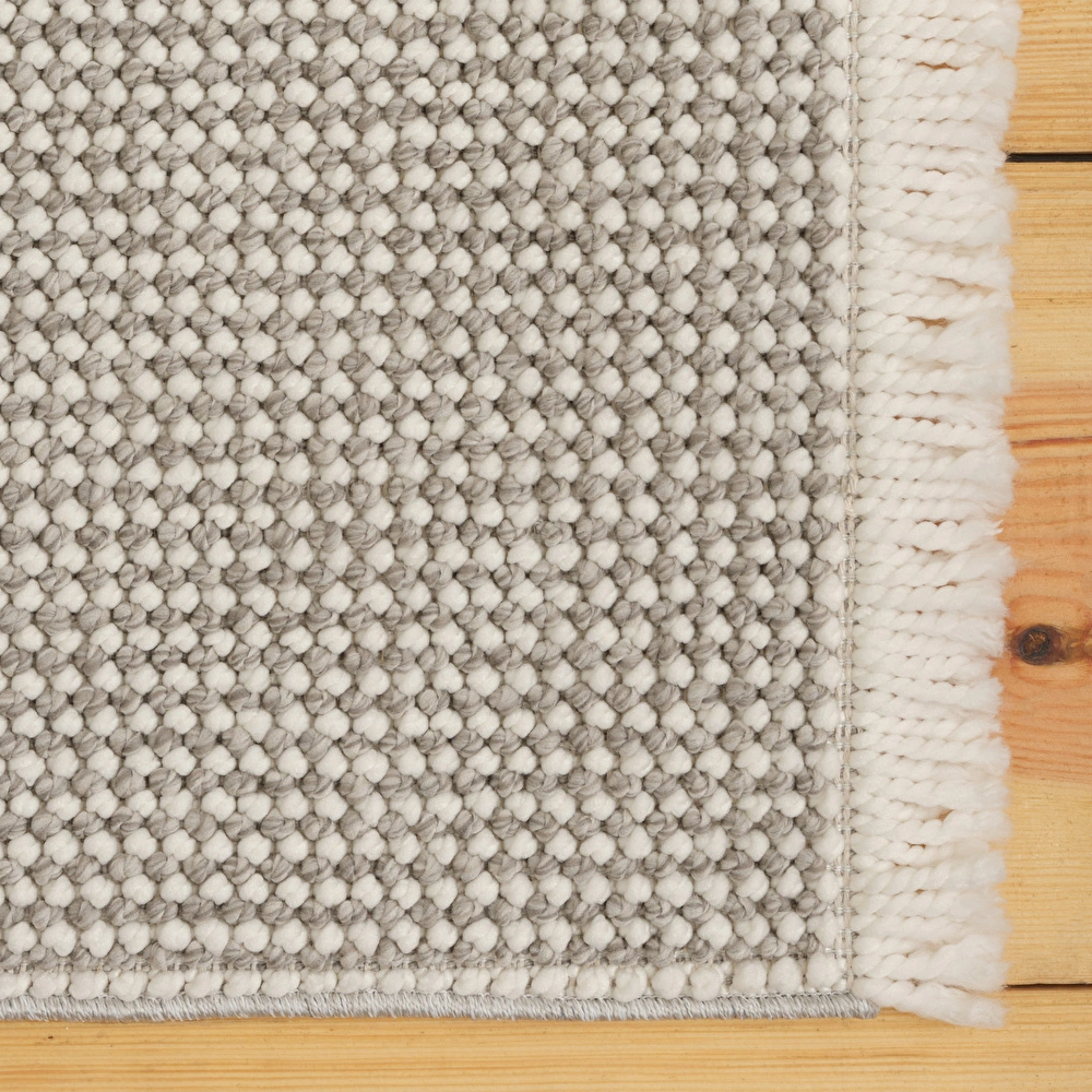 Kaşmir Halı 7/24 Iskandinav Premium Linda Gri 160x230 cm görseli 7