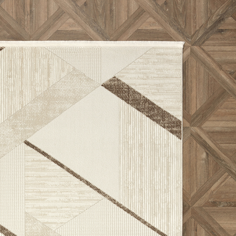 Kaşmir Halı 7/24 Lucente Lagos Brown 200x290 cm görseli 5