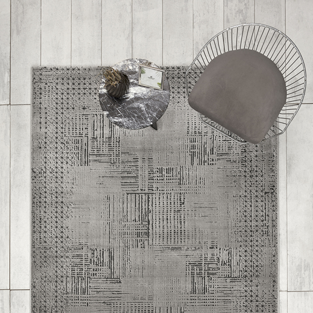 Kaşmir Halı 7/24 Noble Harley Gray 120x180 cm görseli 1