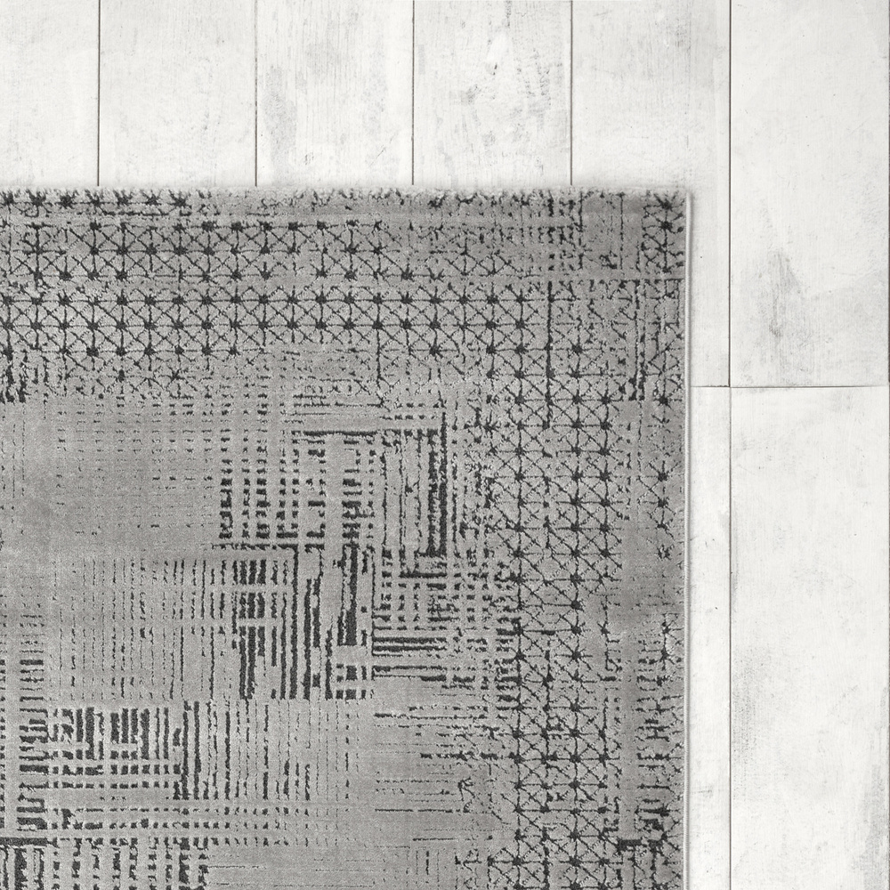 Kaşmir Halı 7/24 Noble Harley Gray 160x230 cm görseli 5