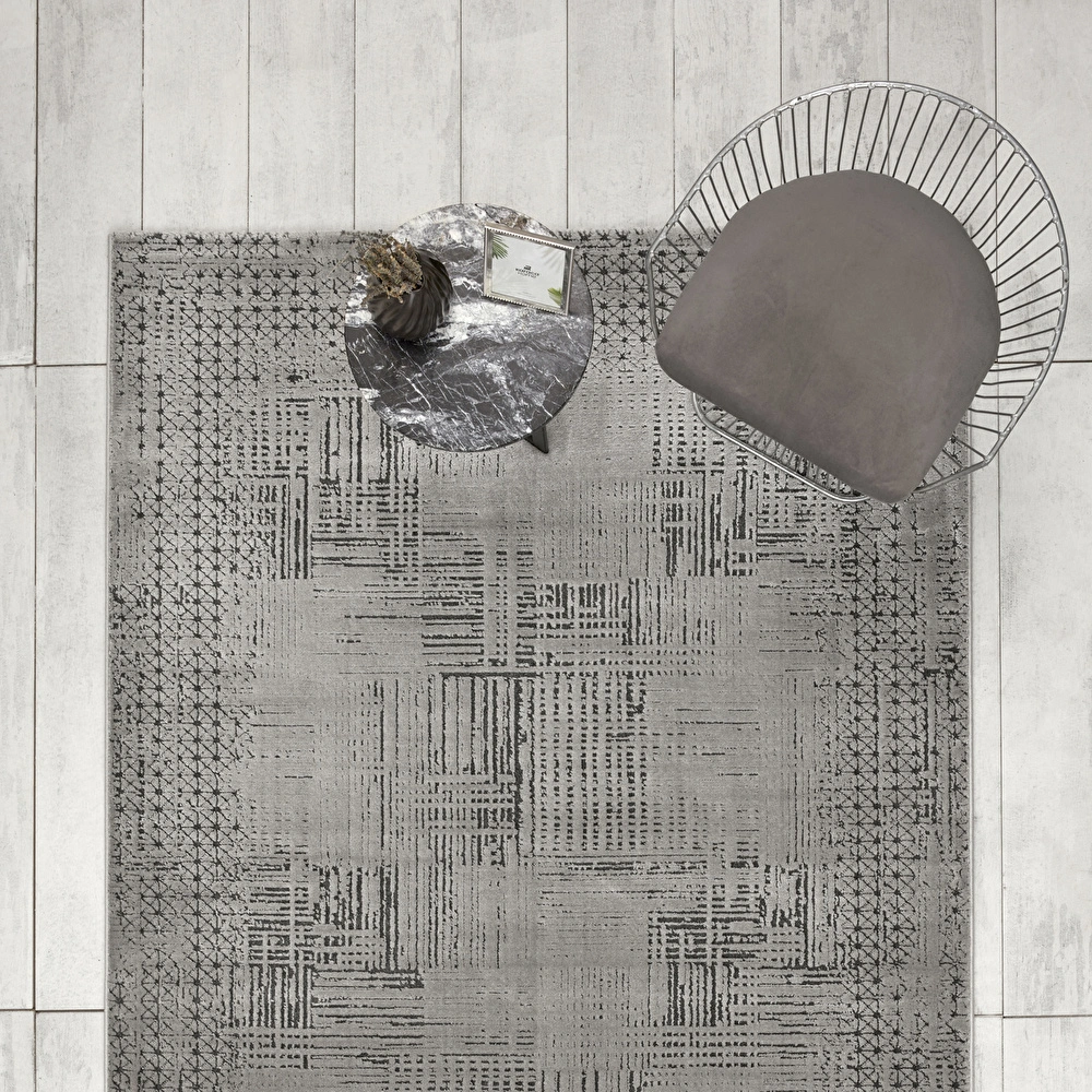 Kaşmir Halı 7/24 Noble Harley Gray 200x290 cm görseli 1