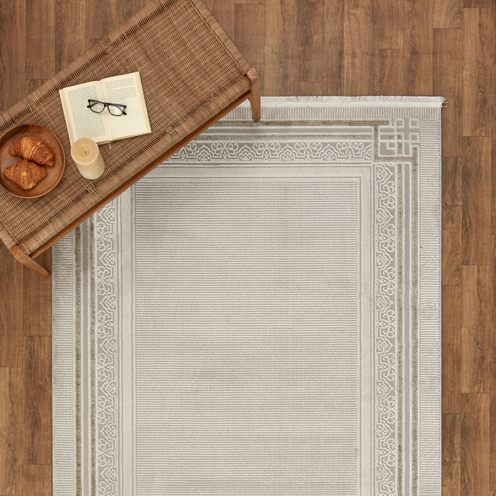 Kaşmir Halı 7/24 Sahara Cayenne  80x150 cm görseli 1