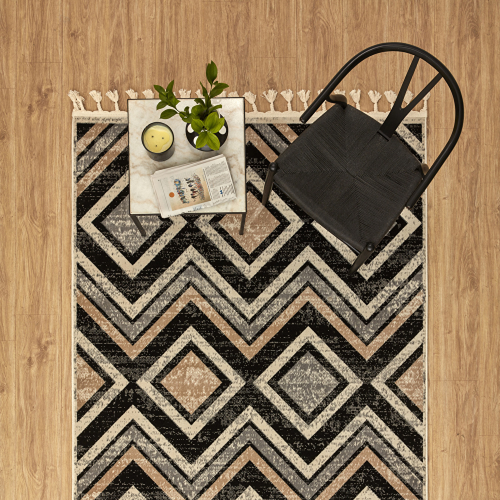 Kaşmir Halı 7/24 İskandinav Merin 80x150 cm görseli 1