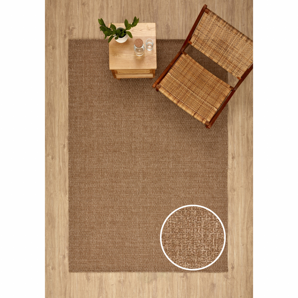 Kaşmir Halı 7/24 Kilim Jüt Sahra 120x180 cm  görseli 1