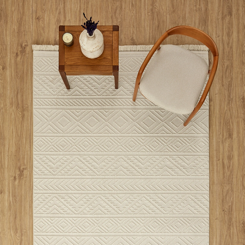 Kaşmir Halı 7/24 İskandinav Elegance Luvin 80x150 cm görseli 1