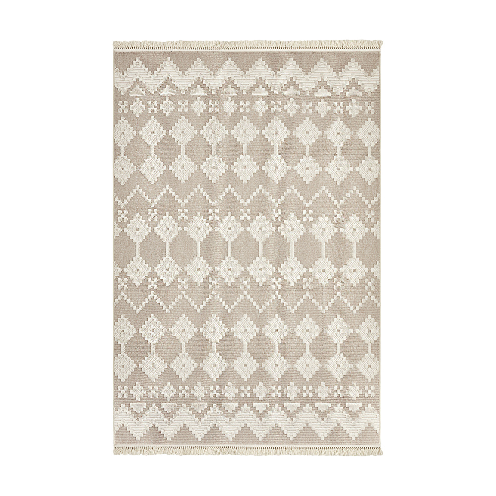 Kaşmir Halı 7/24 İskandinav Elegance Macrame 120x180 cm görseli 2